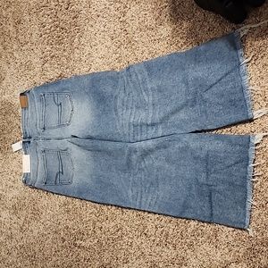 American Eagle Wide Leg Stretch Jeans